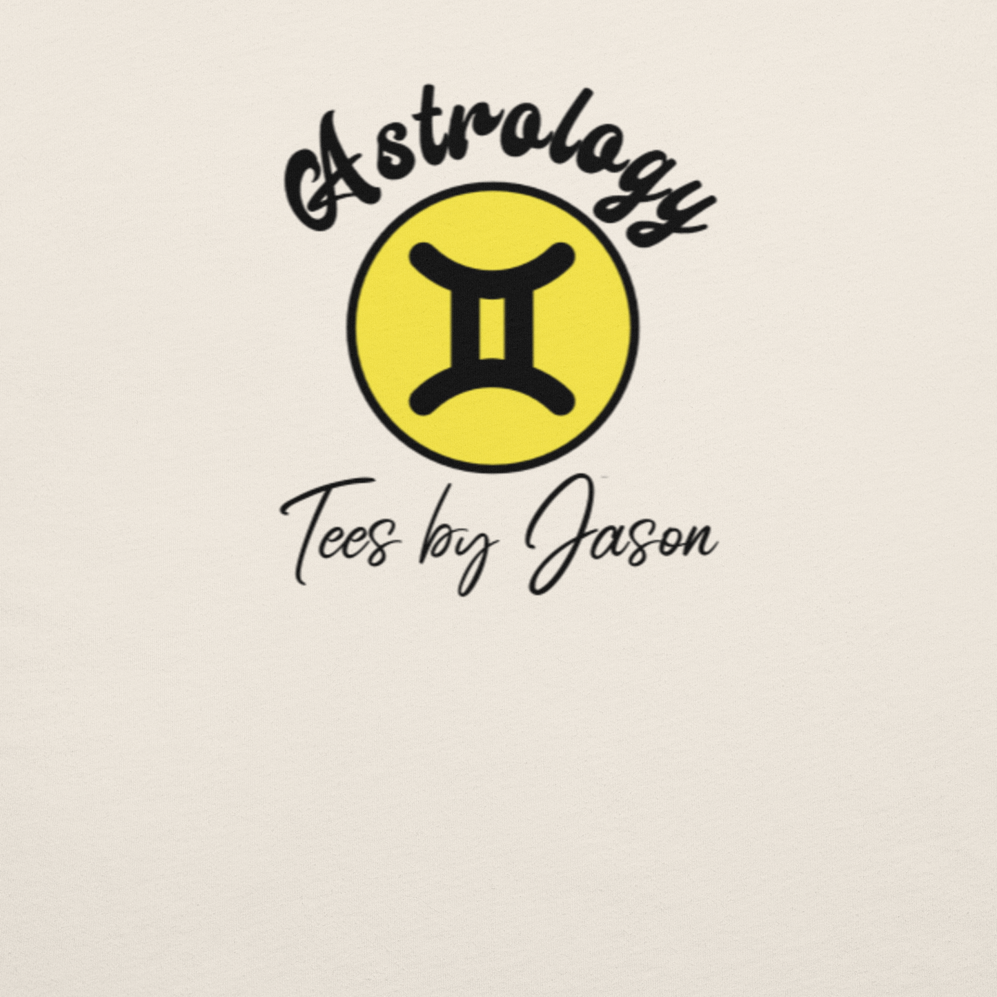 Gemini Embroidered Astrology Tee