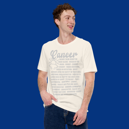 Cancer Zodiac Facts Tee