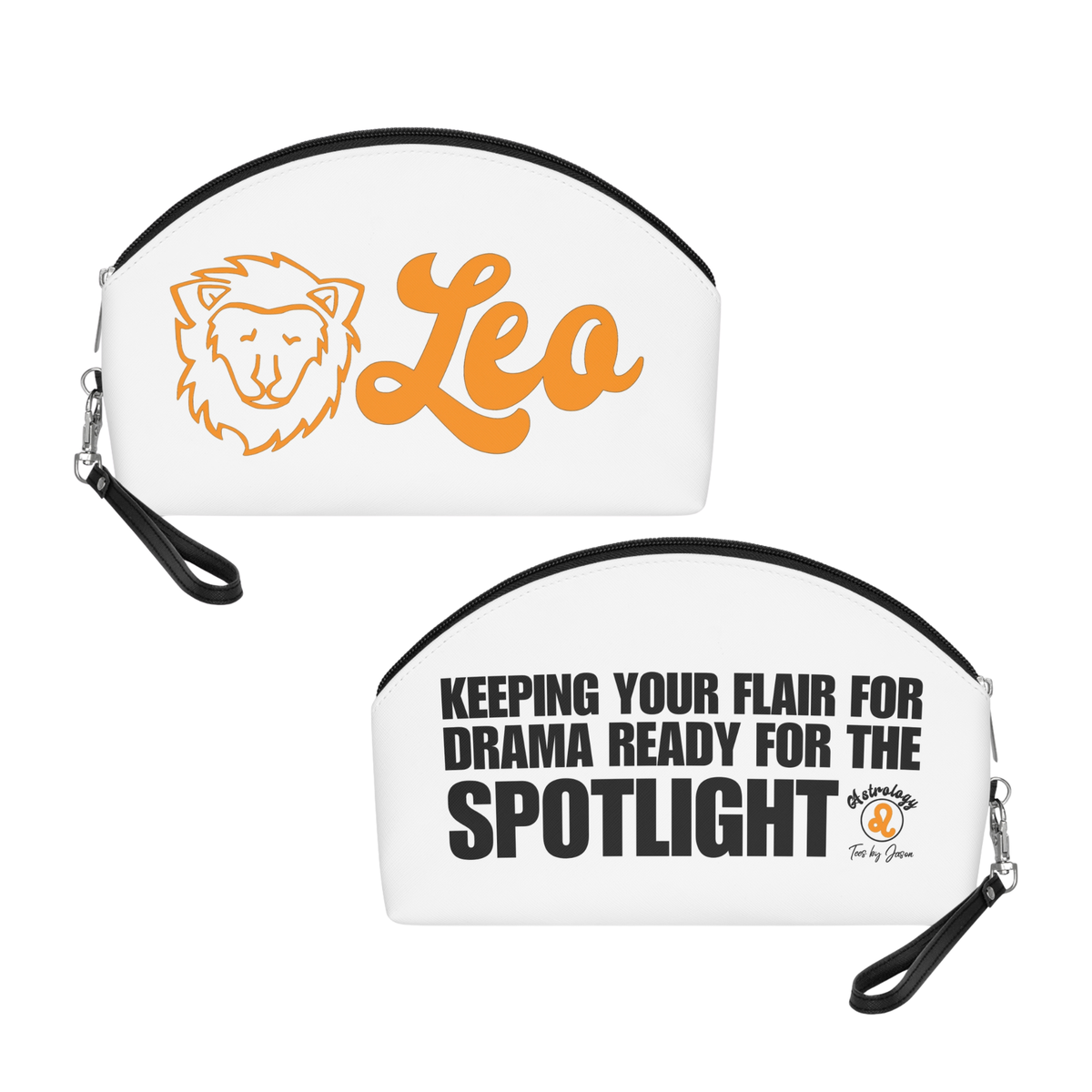 Leo Zodiac Makeup Bag "Ready for the Spotlight"