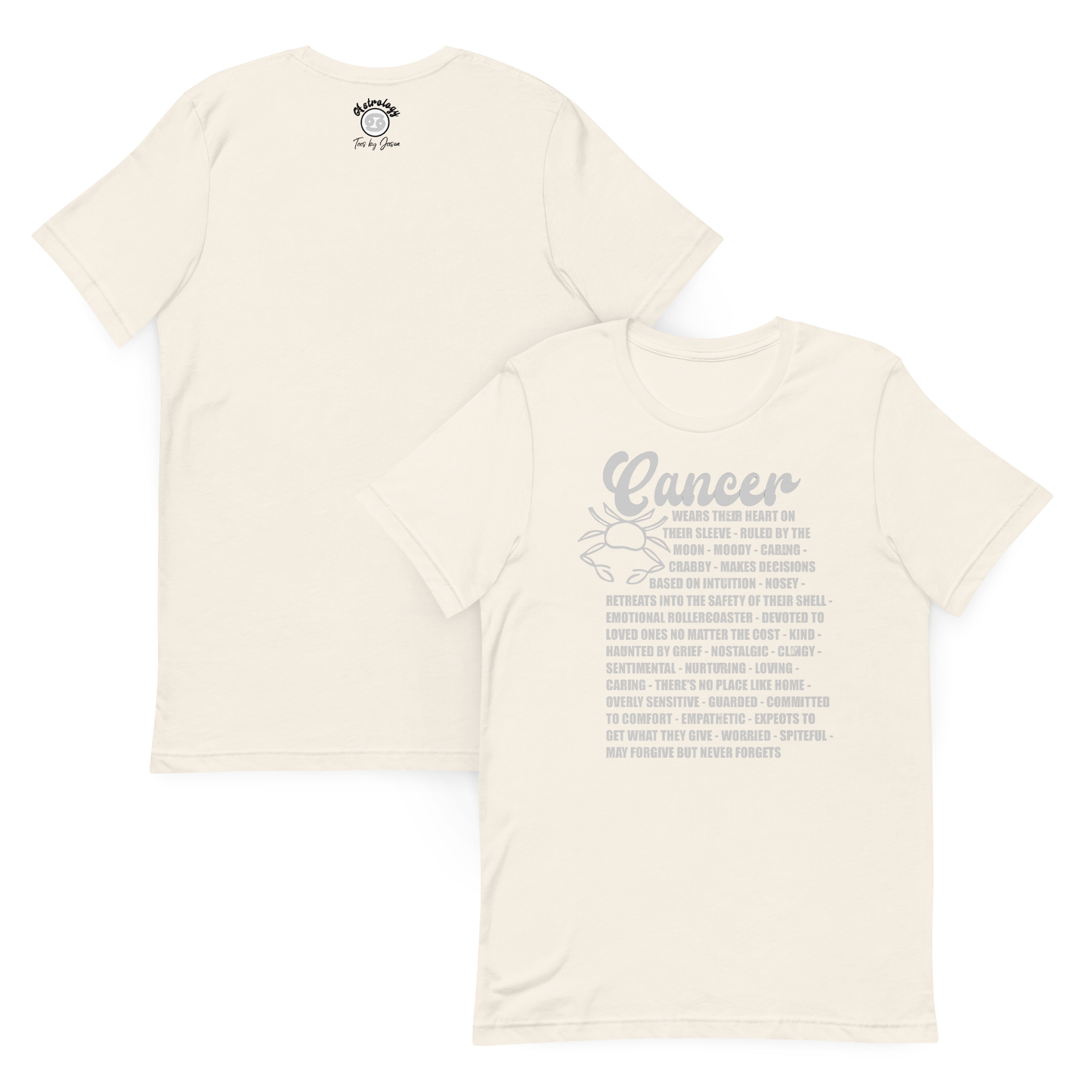 Cancer Zodiac Facts Tee