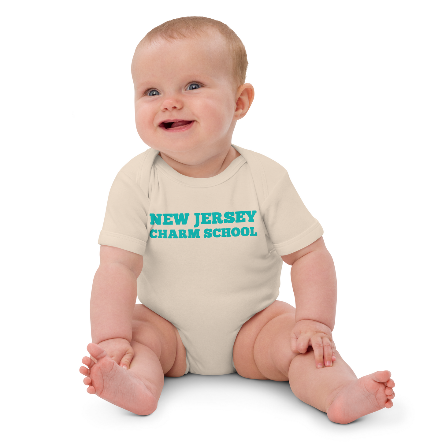 New Jersey Charm School Baby Onesie