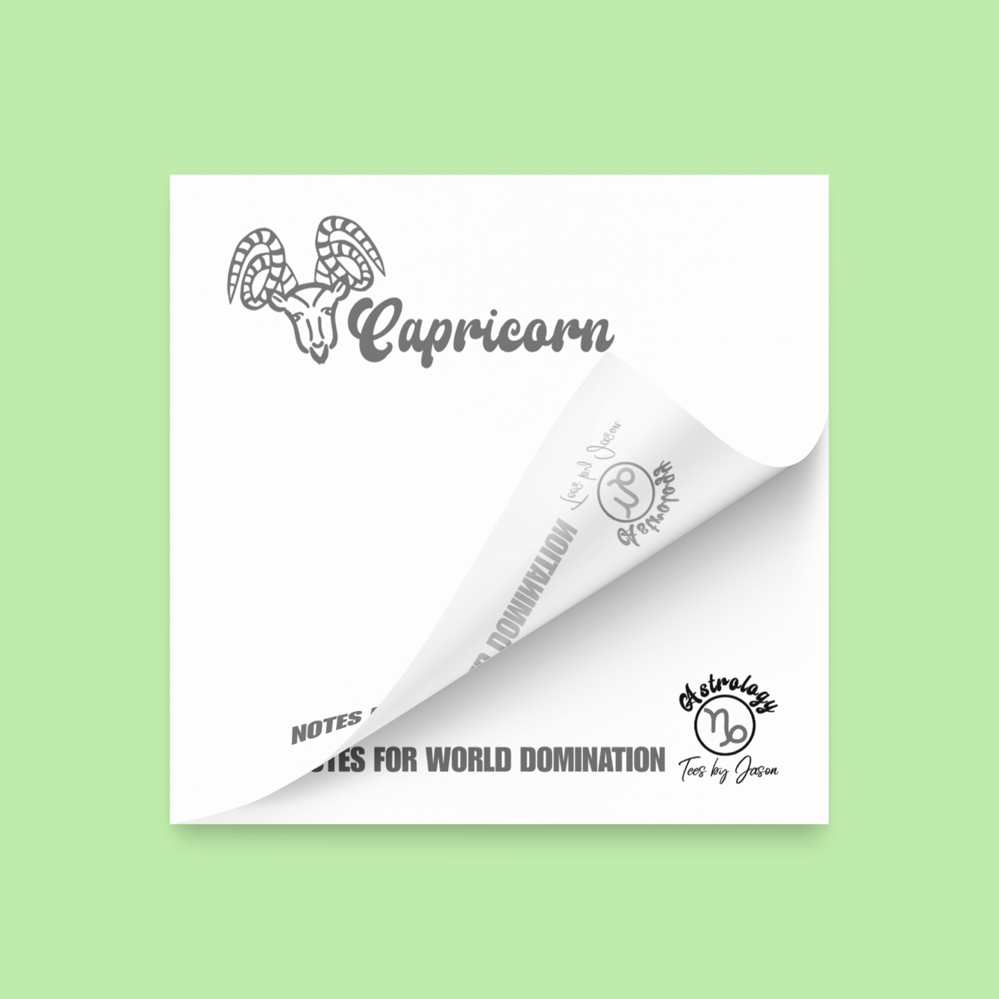Capricorn Sticky Notes