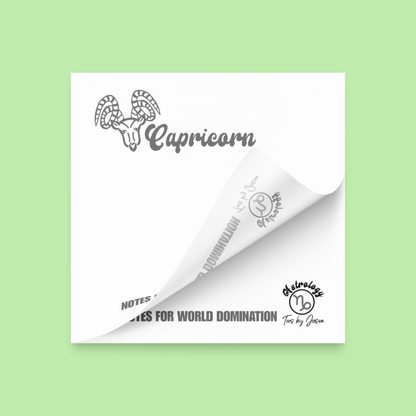 Capricorn Sticky Notes
