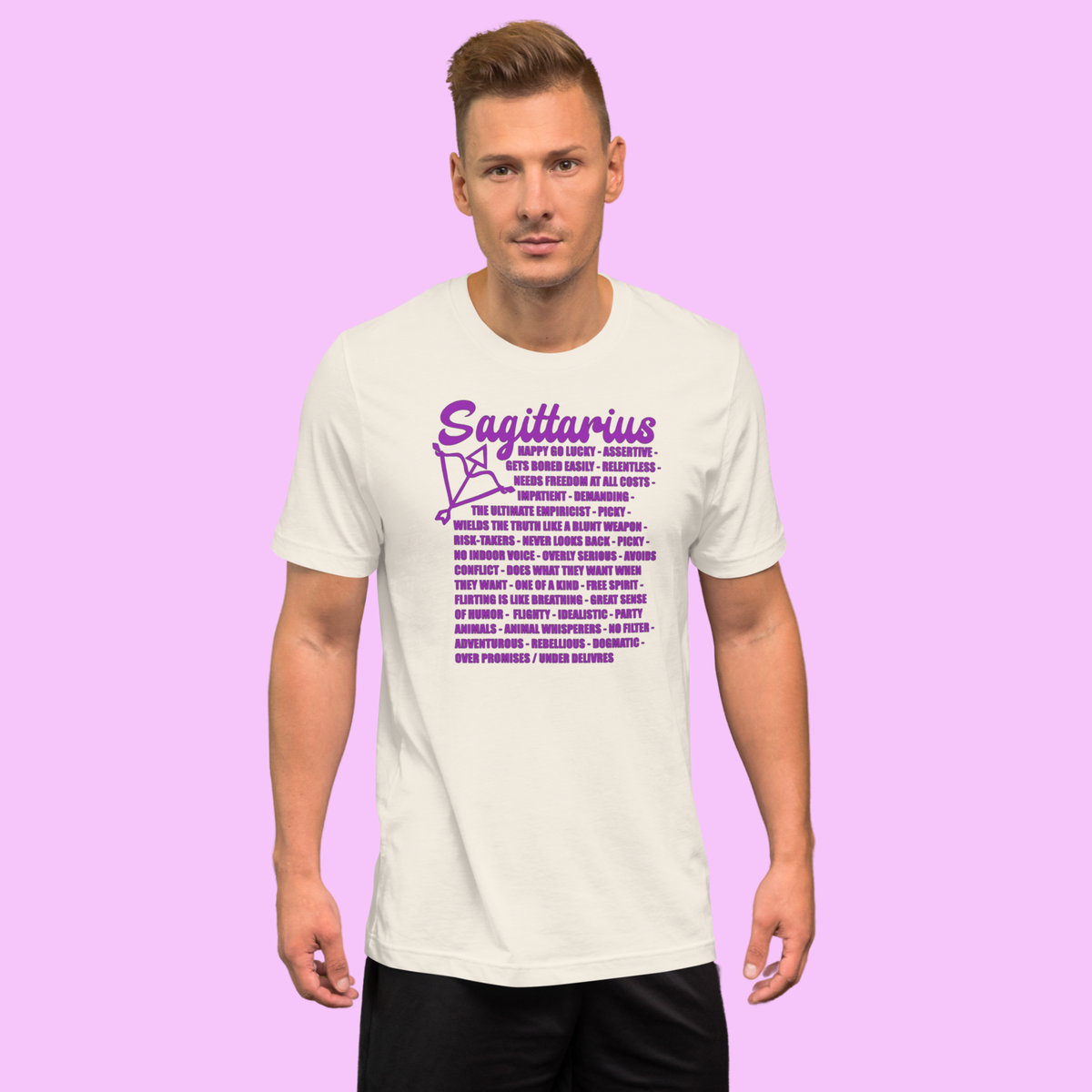 Sagittarius Zodiac Facts Tee