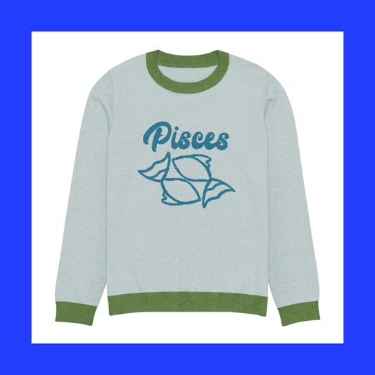 Pisces Twin Fish Sweater