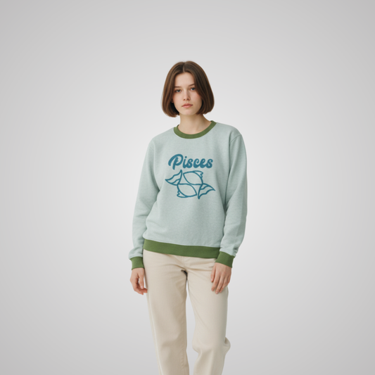 Pisces Twin Fish Sweater