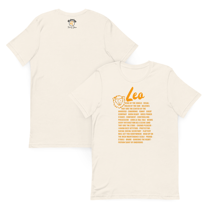 Leo Zodiac Facts Tee