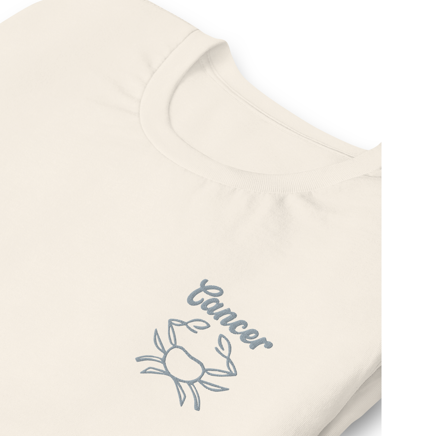 Cancer Embroidered Astrology Tee