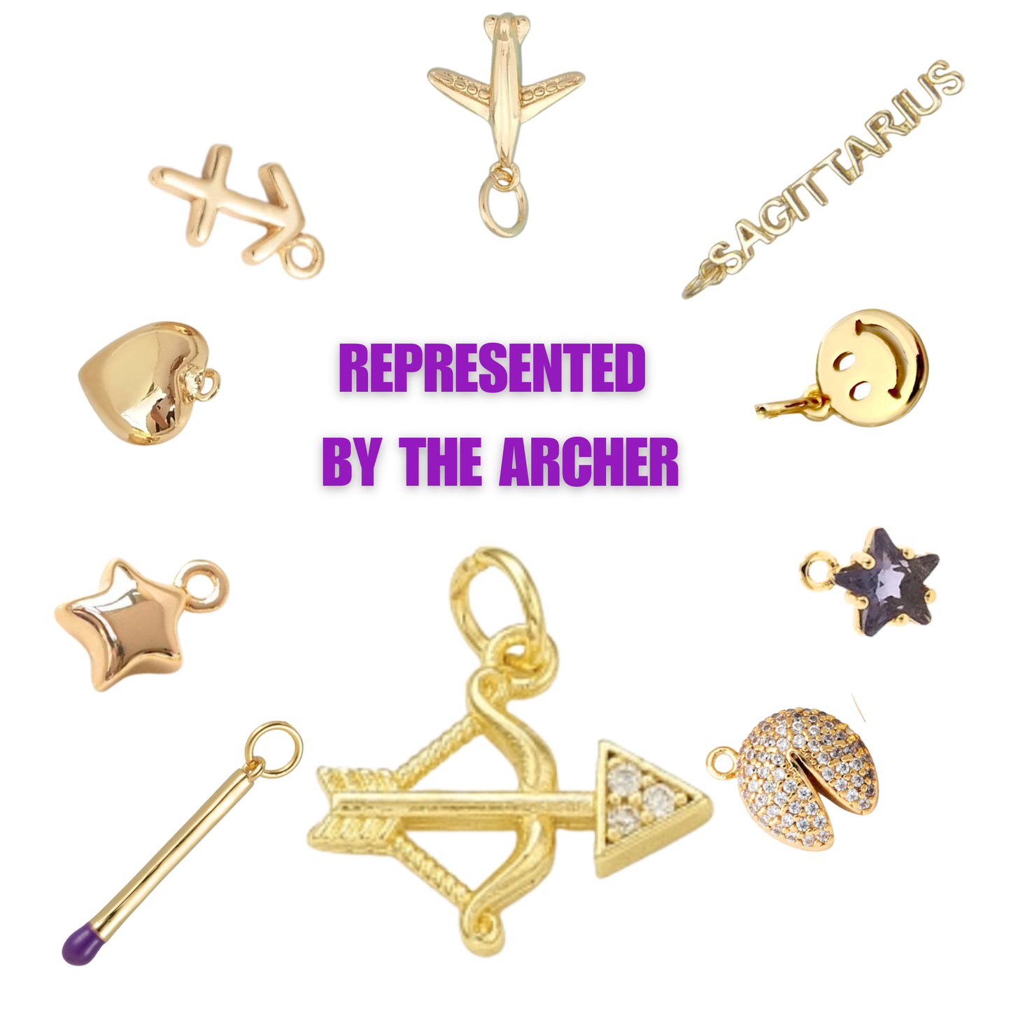 Sagittarius Zodiac Charm Bracelet