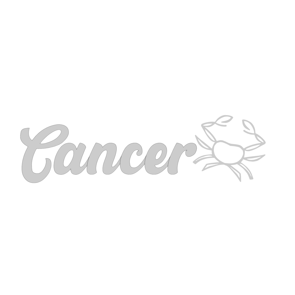 Cancer Zodiac Makeup Bag "Comfort & Care"