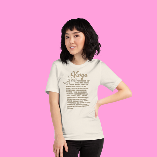 Virgo Zodiac Facts Tee