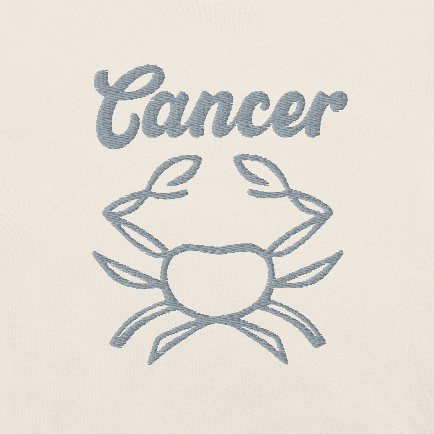 Cancer Embroidered Astrology Tee