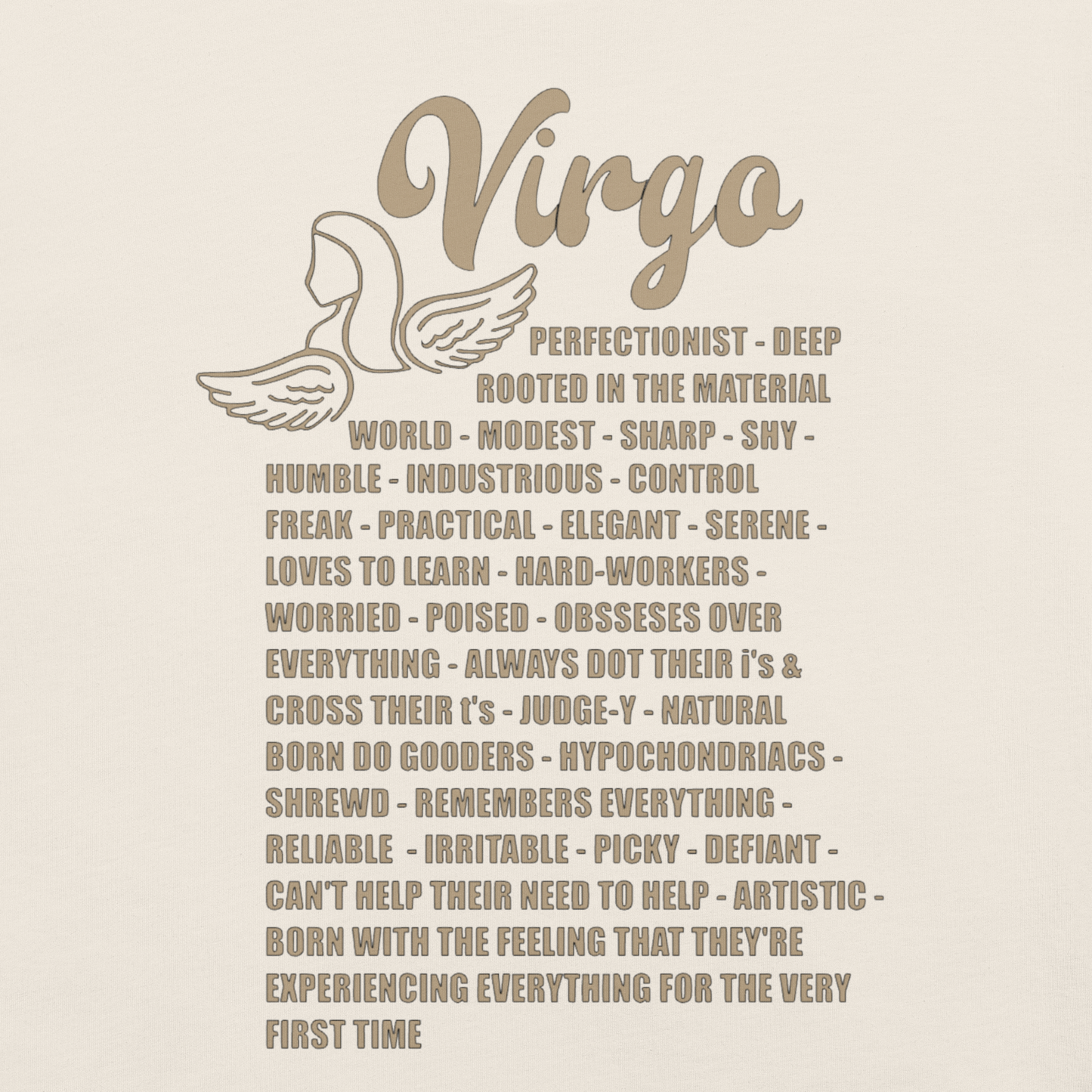 Virgo Zodiac Facts Tee