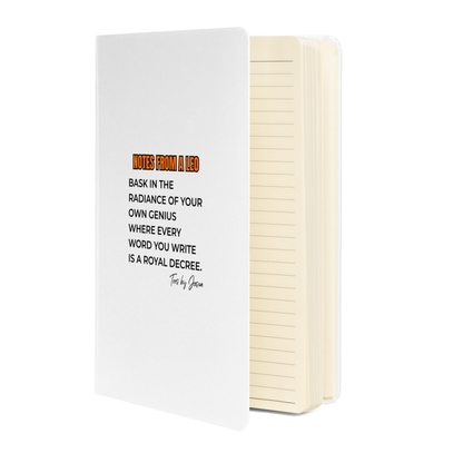 Leo Zodiac Notebook