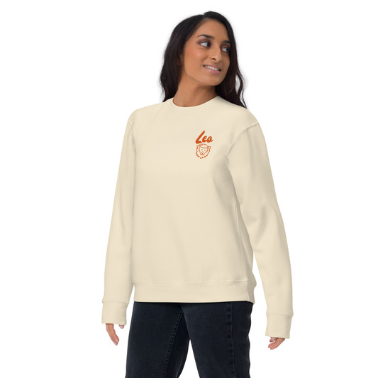 Leo Embroidered Sweatshirt