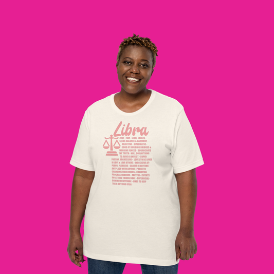 Libra Zodiac Facts Tee