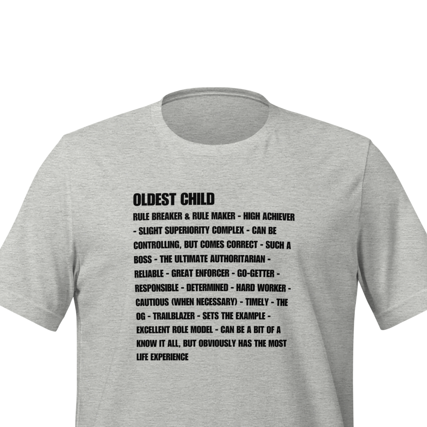 Oldest Child Sibling Rivalry Graphic Tee