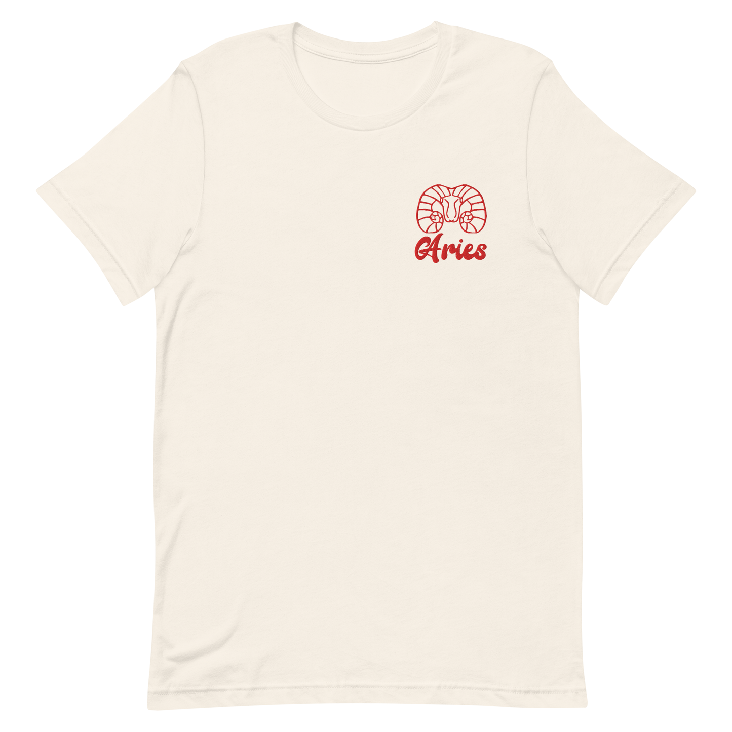 Aries Embroidered Astrology Tee
