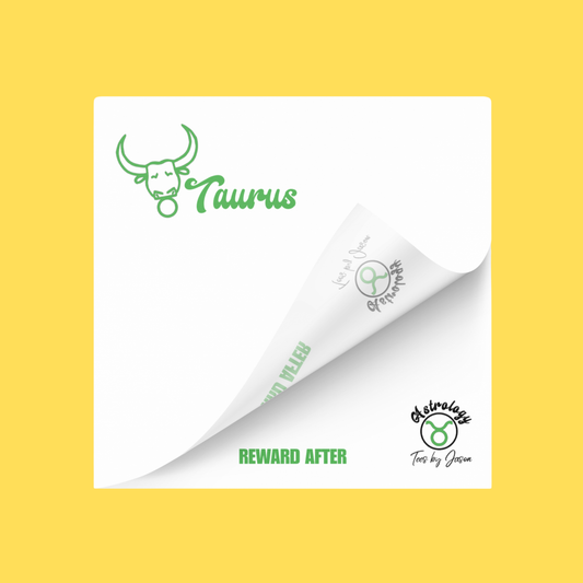 Taurus Sticky Notes