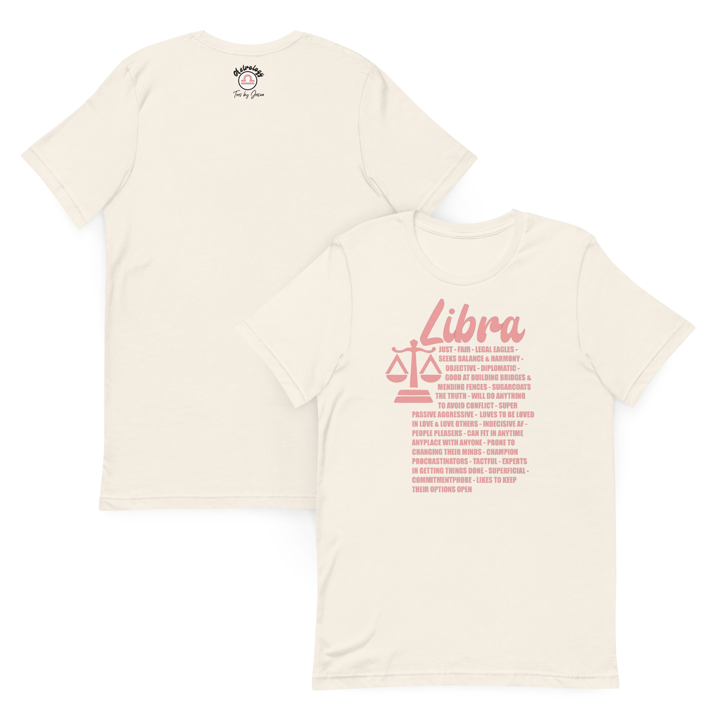 Libra Zodiac Facts Tee