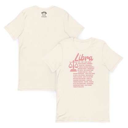 Libra Zodiac Facts Tee