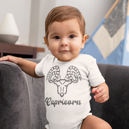 Capricorn Goat Baby Bodysuit