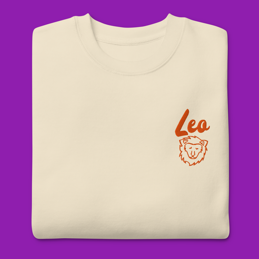Leo Embroidered Sweatshirt