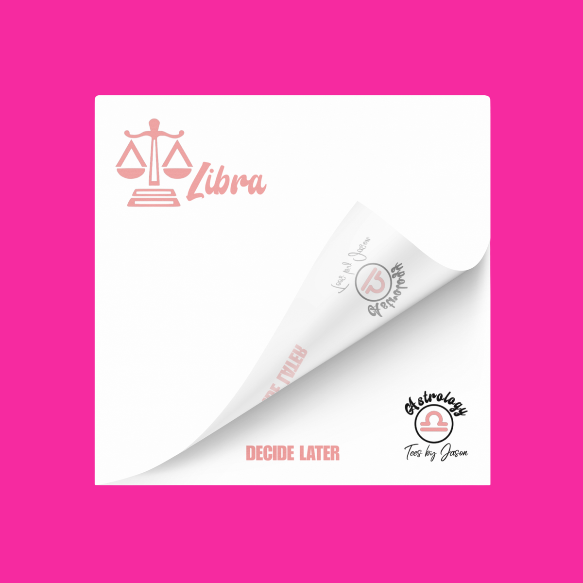 Libra Sticky Notes