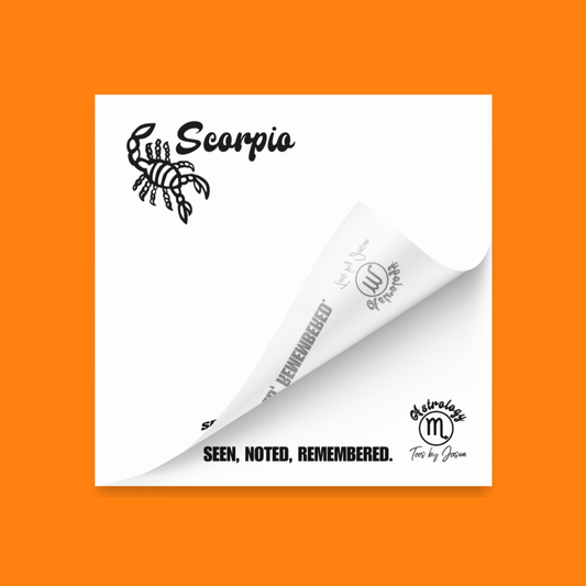 Scorpio Sticky Notes