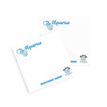 Aquarius Sticky Notes