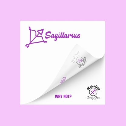 Sagittarius Sticky Notes