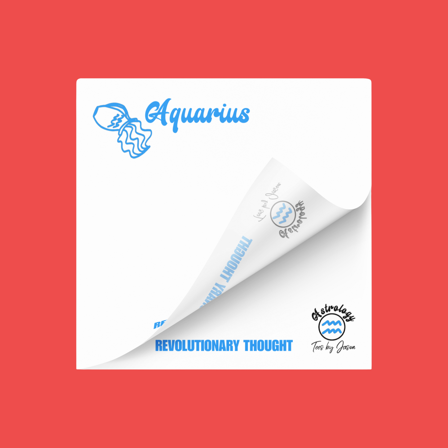 Aquarius Sticky Notes