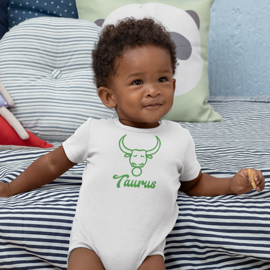 Taurus Bull Baby Bodysuit