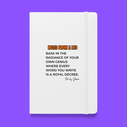 Leo Zodiac Notebook