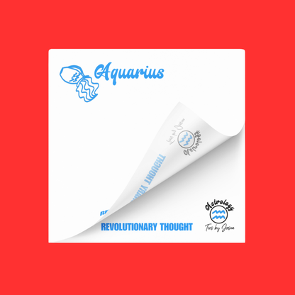 Aquarius Sticky Notes