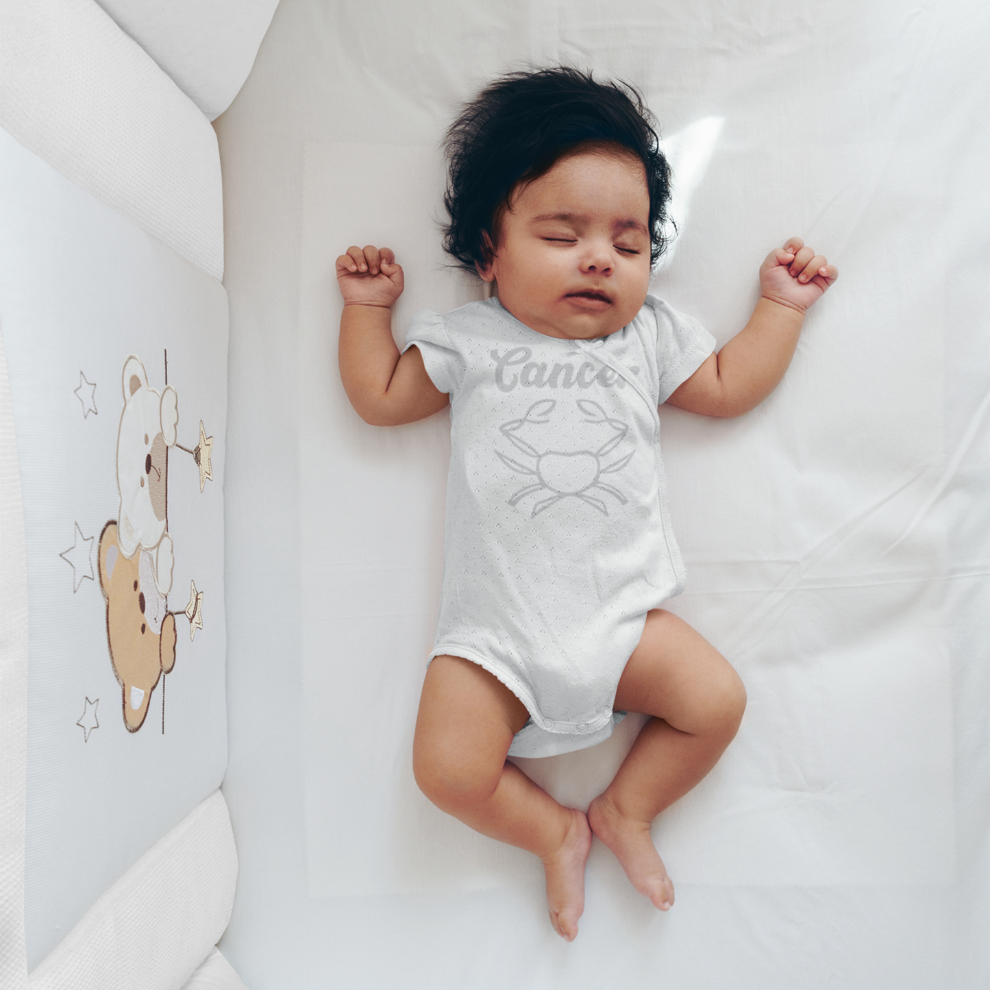 Cancer Crab Baby Bodysuit