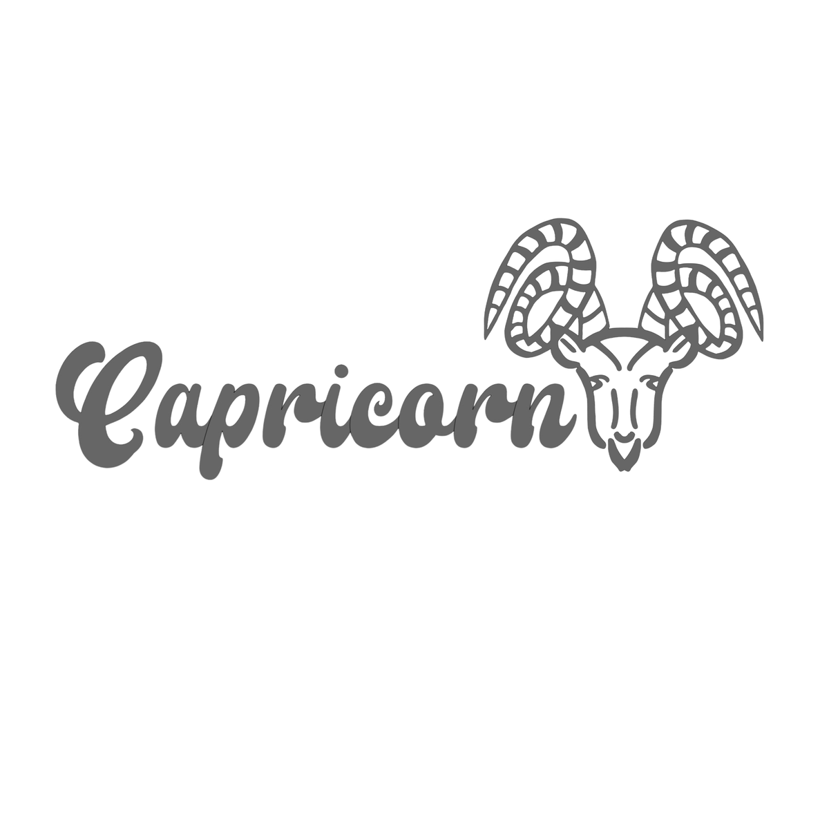 Capricorn Zodiac Makeup Bag "Timeless & Polished"