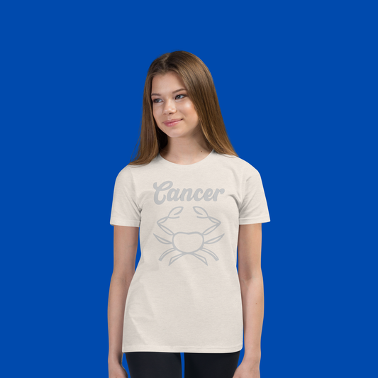 Cancer Crab Kids Tee