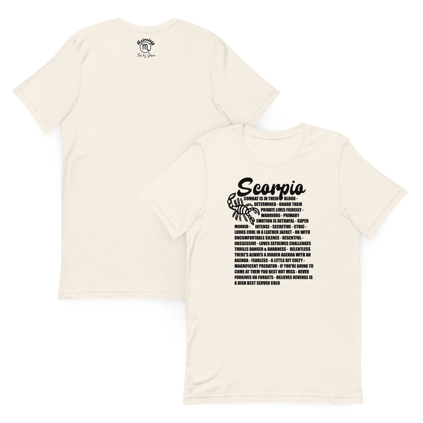 Scorpio Zodiac Facts Tee