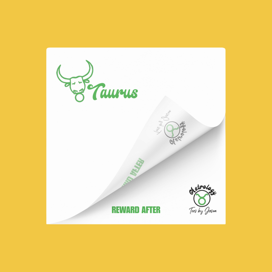 Taurus Sticky Notes
