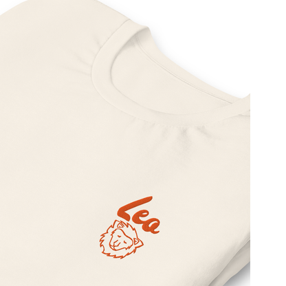 Leo Embroidered Astrology Tee