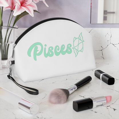 Pisces Zodiac Makeup Bag "Shimmer Like a Mermaid"