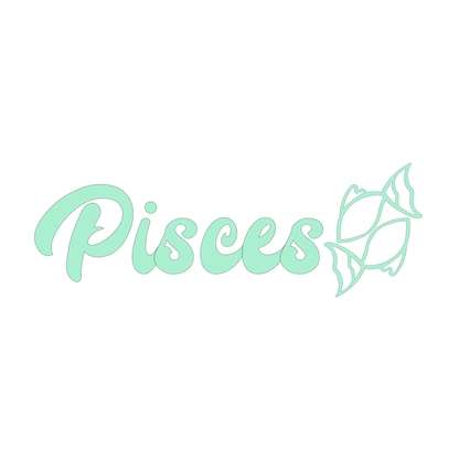 Pisces Zodiac Makeup Bag "Shimmer Like a Mermaid"