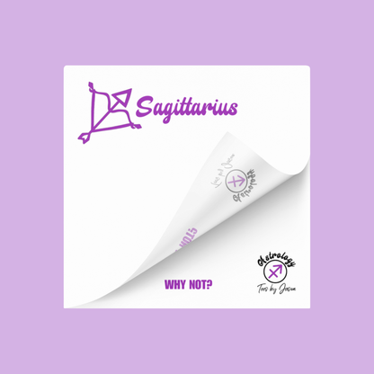 Sagittarius Sticky Notes