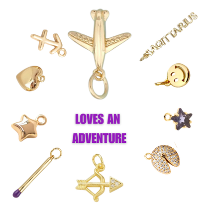 Sagittarius Zodiac Charm Bracelet