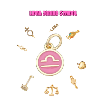 Libra Zodiac Charm Bracelet