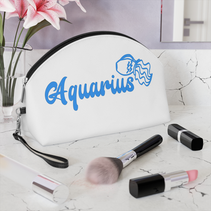 Aquarius Zodiac Makeup Bag "One of a Kind"