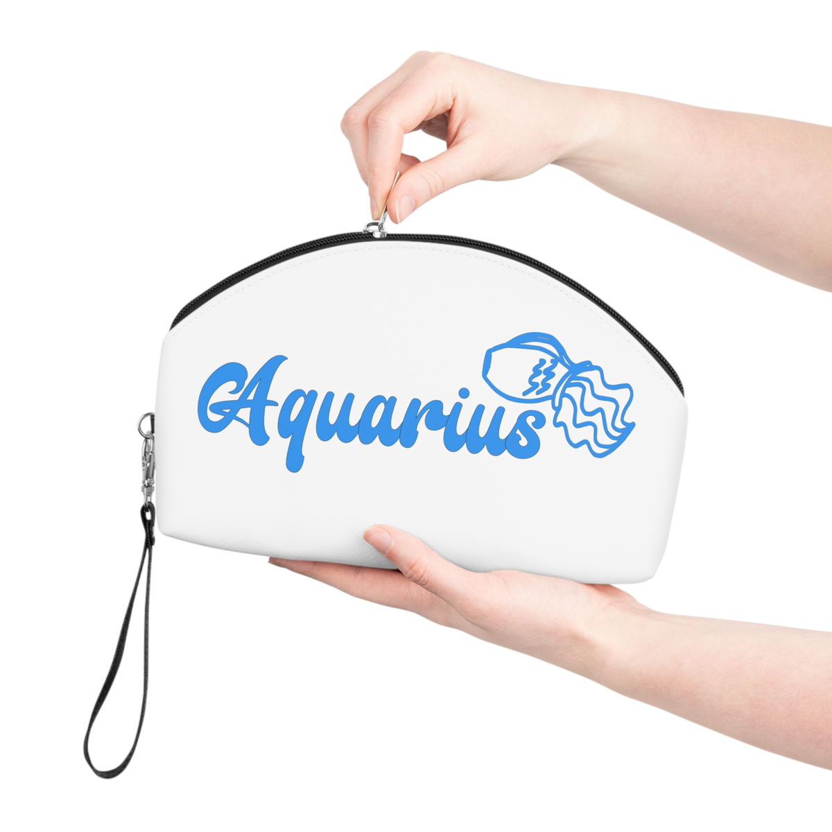 Aquarius Zodiac Makeup Bag "One of a Kind"