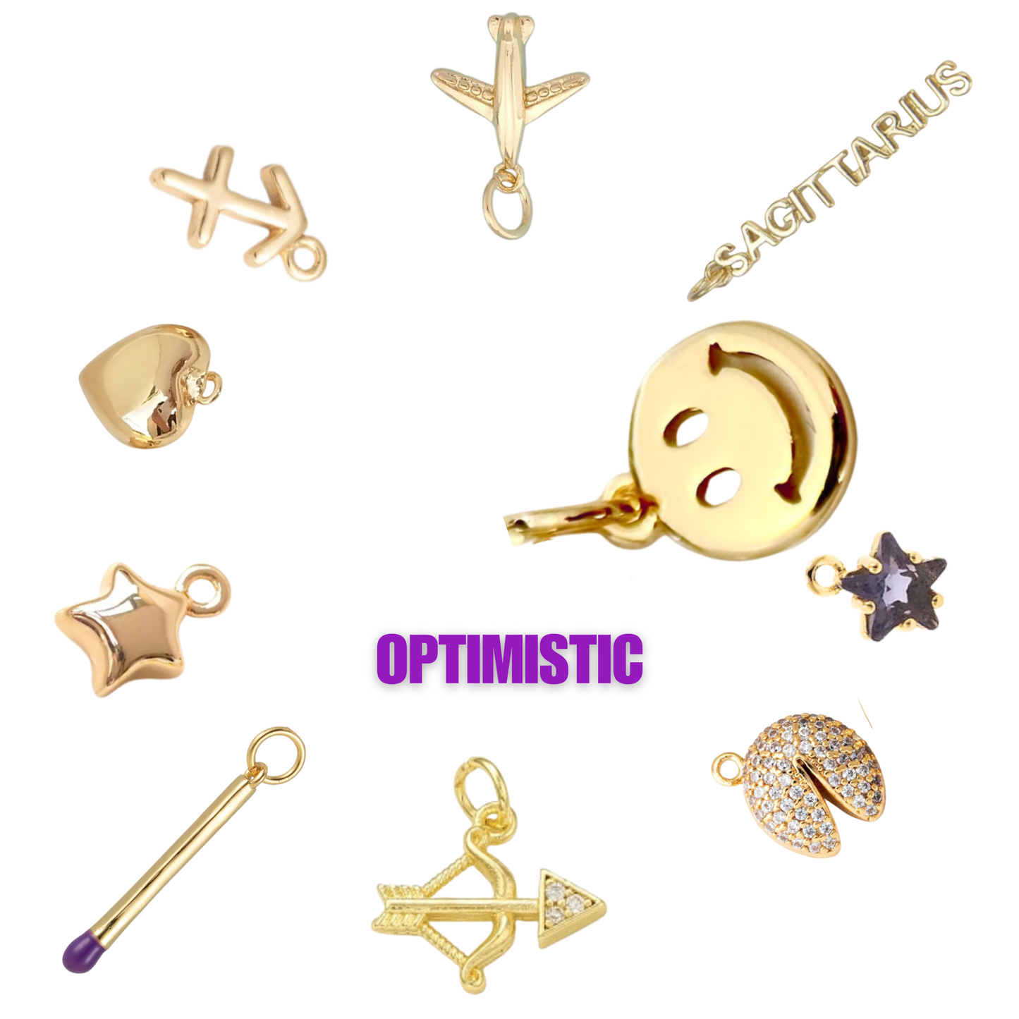 Sagittarius Zodiac Charm Bracelet