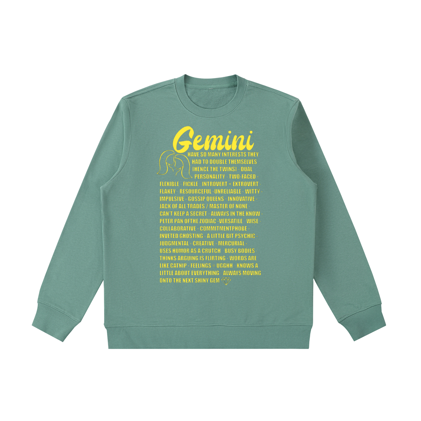 Essential Heavyweight Crewneck  Sweatshirt